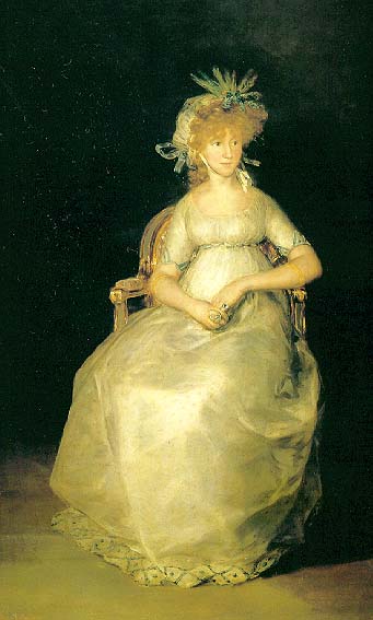 Maria Teresa de Bourbon y Vallabriga ca. 1800 by Goya